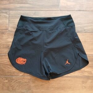 Florida Gators Shorts Womens Small Black Nike Air Jordan Brief Lined Performance